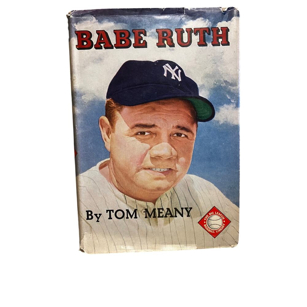 Babe Ruth by Tom‎ Meany 1947 Hardcover Big League Baseball Library